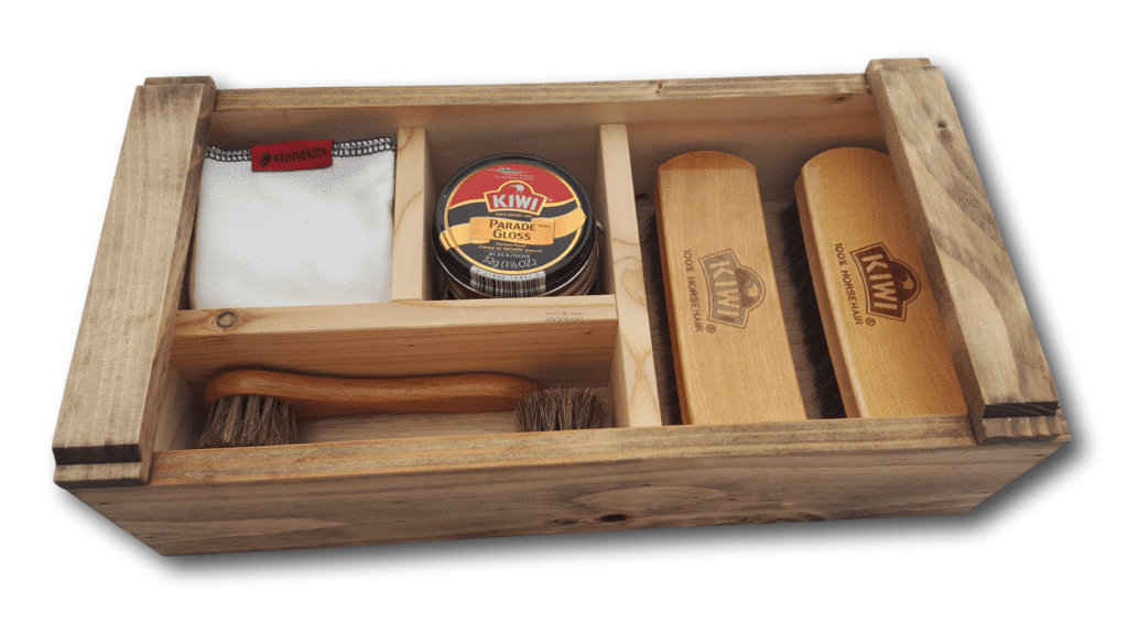 Custom shoe shine box outlet