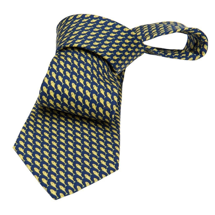 Watermill Fish - Navy / Yellow