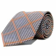 Orange & Black Geometric